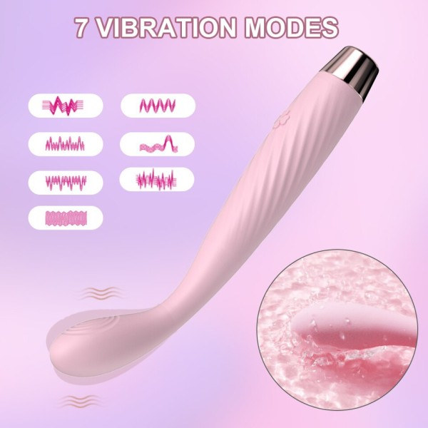 Nybegynner G-Spot Vibrator for Kvinner 8 Sekunder til Orgasme Fingerformede Vibber Nippel Klitoris Stimulator Sex leker