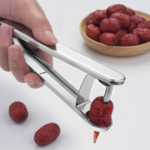 Rostfritt stål Körsbär Pitters Datum Denuclearizer Fruit Core Seed Remover