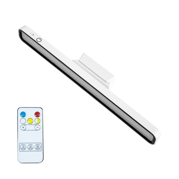Skrivebord lampe LED USB Genopladelig Lys Trinløs Dæmpning Bord Lampe