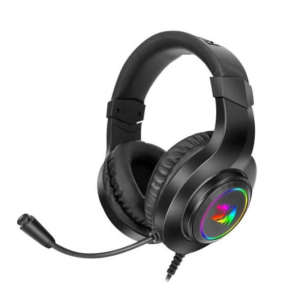 RGB Gaming Hörlurar Surround Ljud Dator PC Headset Hörlurar Mikrofon