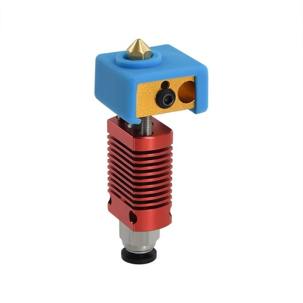 Monterad Extruder Hot End Kit for Ender 3 CR10 Printer 1,75mm 0,4mm Munstycke Aluminium Värme Block 3d Skrivare Tillbehör
