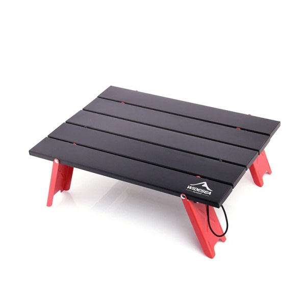 Camping Mini Bærbar Sammenleggbar Bord  Ultra Lett Sammenleggbar Datamaskin Seng Skrivebord