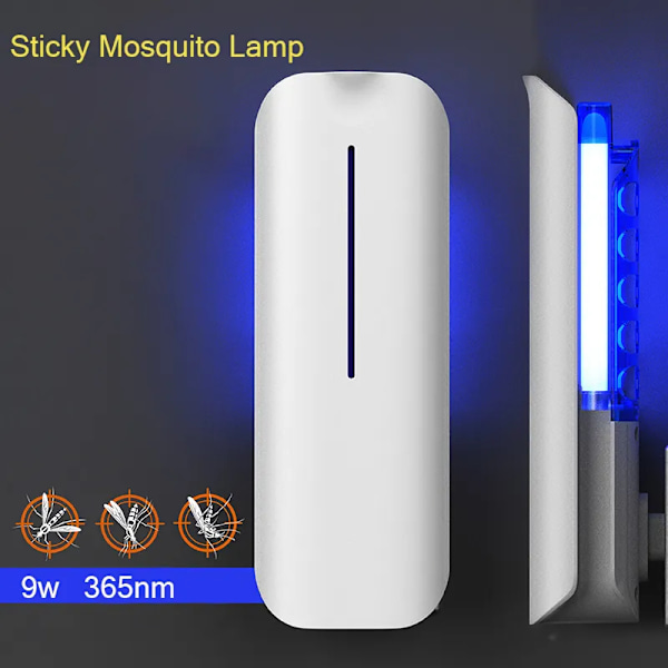 9W Sähkö Tahme Trap Mosquito Kill Lamp UV Light Wave Uhe Repelente Mosquitos Anti Fly