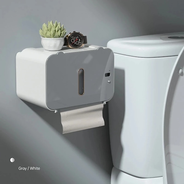Induktio WC paperi pidike hylly automaattinen paperi Wc paperi teline seinälle wc paperi annostelija kylpyhuone tarvikkeet
