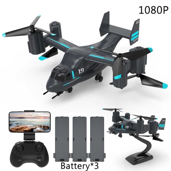 HD Kamera Drone 4K 2,4GHz 1080P HD Band WiFi Quadcopter Altitude Hold RC Helikopter