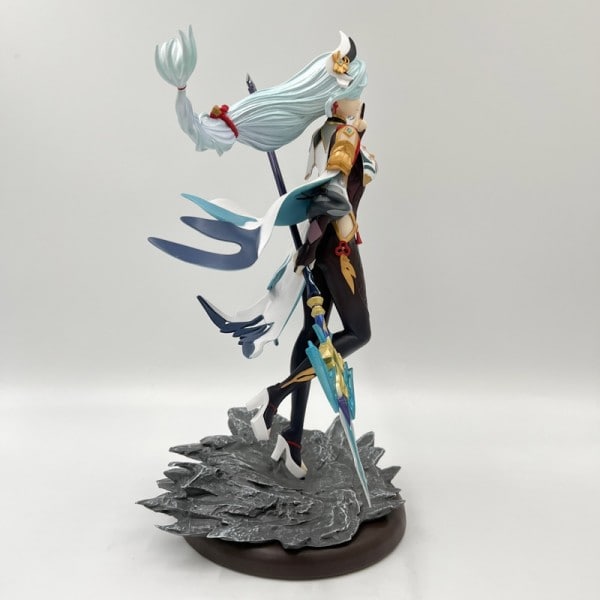 Genshin Impact Shenhe Anime Figur Mona Action Figur Samlerobjekt Model Dukke Legetøj