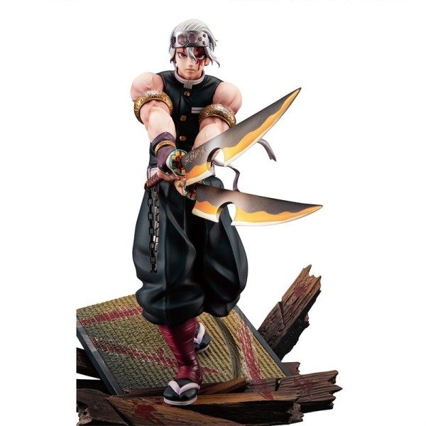 Demon Slayer Uzui Tengen Anime Figuuri Malli Työpöytä koristeet toiminta lelut