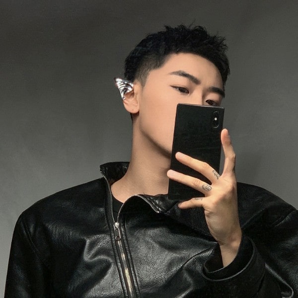 Persoonallisuus Metalli Tonttu Korva Punk Gootti Aikuisten Unisex Korvakorut Fake Korvat Korvakorut Halloween Cosplay korut asusteet