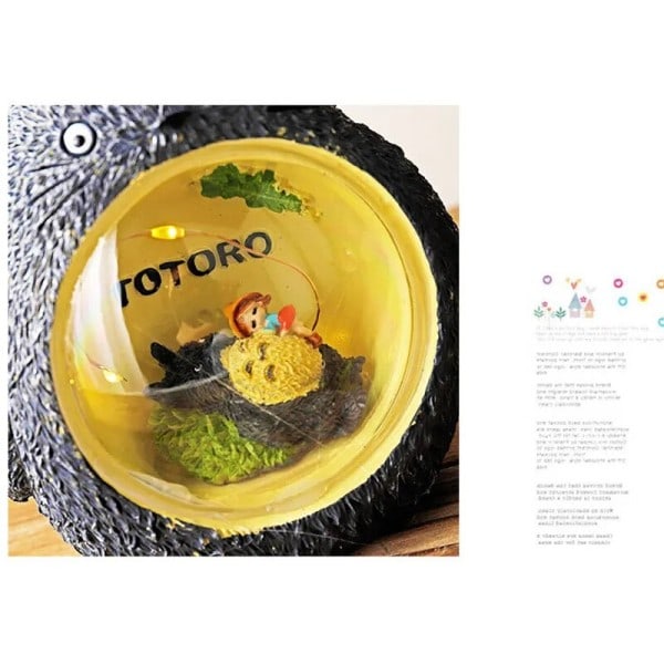 Anime naapurini Totoro figuurit malli lelu LED yö valo makuuhuone koriste
