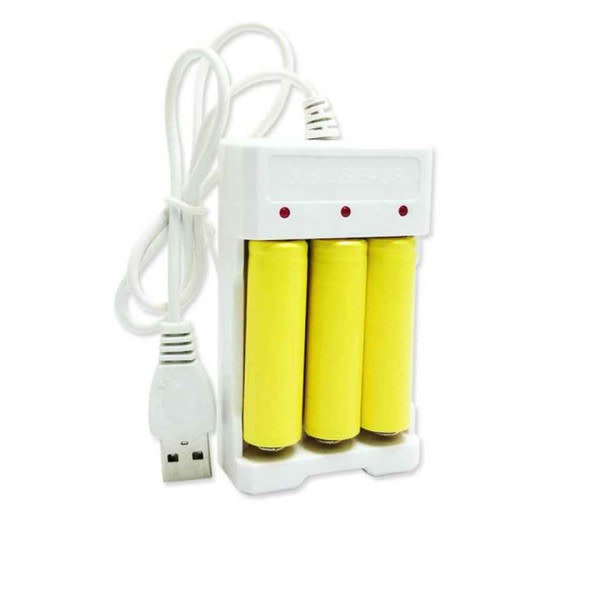 4 Slots USB Rask Lading AAA og AA Batteri lader Kort krets Beskyttelse Oppladbart Batteri Stasjon Høy Kvalitet