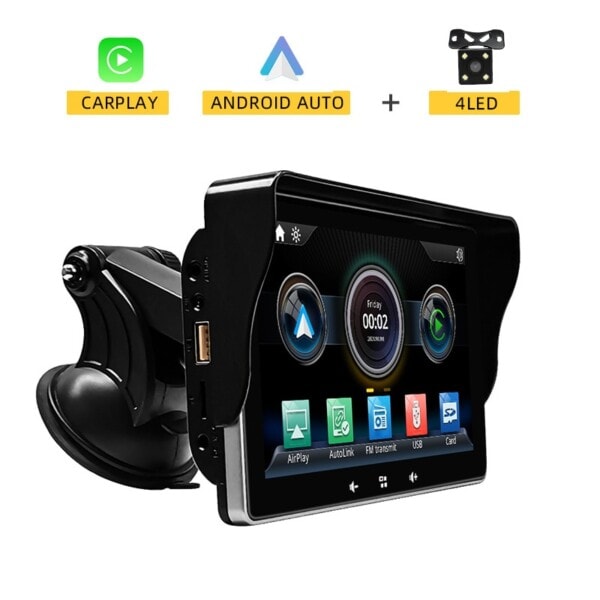 Universal 7 tuuman auto radio langaton Android  Bluetooth kosketus näyttö