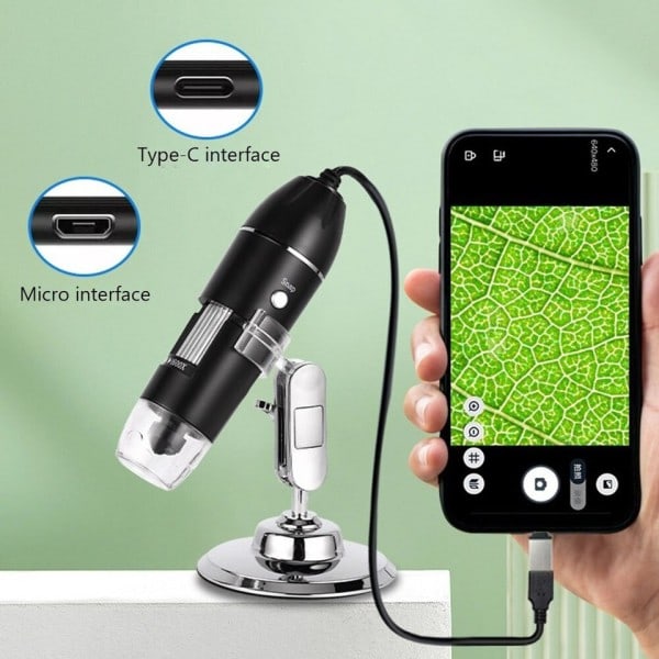 Digital mikroskop kamera portabel elektron för lödning LED förstoringsglas mobil telefon reparation