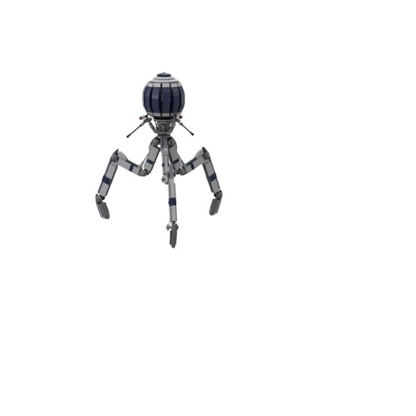 Moc Space Wars Droided Robot Octuparraed Tridroided Building Blocks Classic Movies Action Figurs