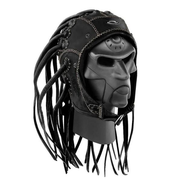 Vävning flätor hemskt monster latex hjälm huvudbonader kostym