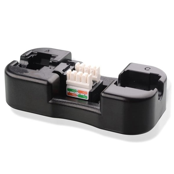 Universal RJ45 Cat6/Cat5E/Rj11/12 Keystone Jack Punch Down jalusta johdotus työkalu moduuli pidike