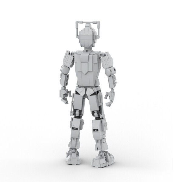 Cyberman Robot Virtuel Robotic Væsen Rumfart Cyborgs Bygning Legetøj Suit til voksne