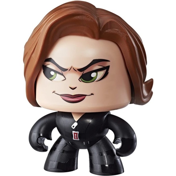 Sort Enke Figur med 3 Ansigtsudtryk Marvel Mighty Muggs Black Widow Marvel Legend