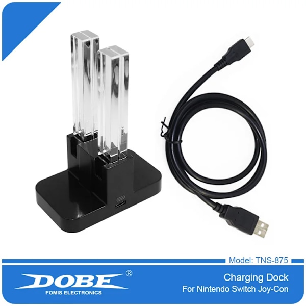 4 In 1 LED Laddare Ställ Dock Station Indikator För Nintendo Switch