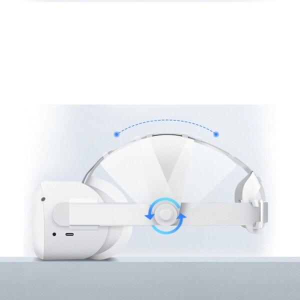 Justerbar För Oculus Quest 2 Head Strap VR Elite Strap