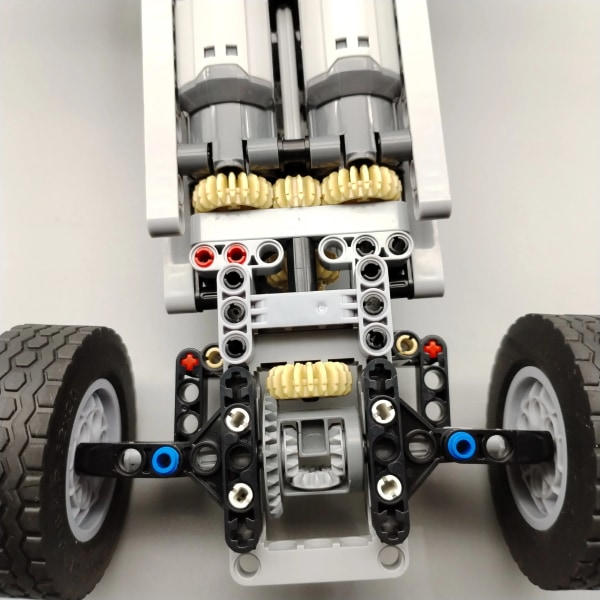 Teknisk RC Bil bygg block  professionell  Fyrhjulsdrift Dubbel motor Utbildningsleksaker