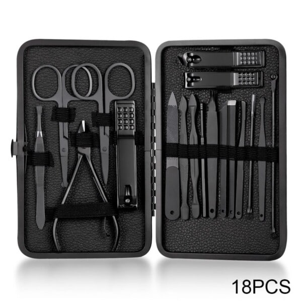 Manicure Negleklippere Set Professionelt Negle Saks Pedicure Sakse Rustfrit Stål