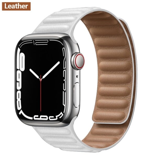 Läder länk för Apple klocka band