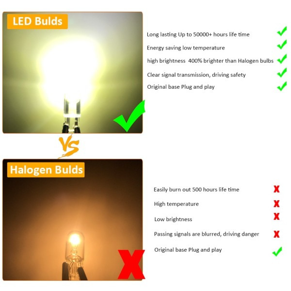 LED signaali valo auto polttimo lasi kotelo COB 7000K valkoinen 12V auto sisustus kiila sivu ovi kupoli luku lamput