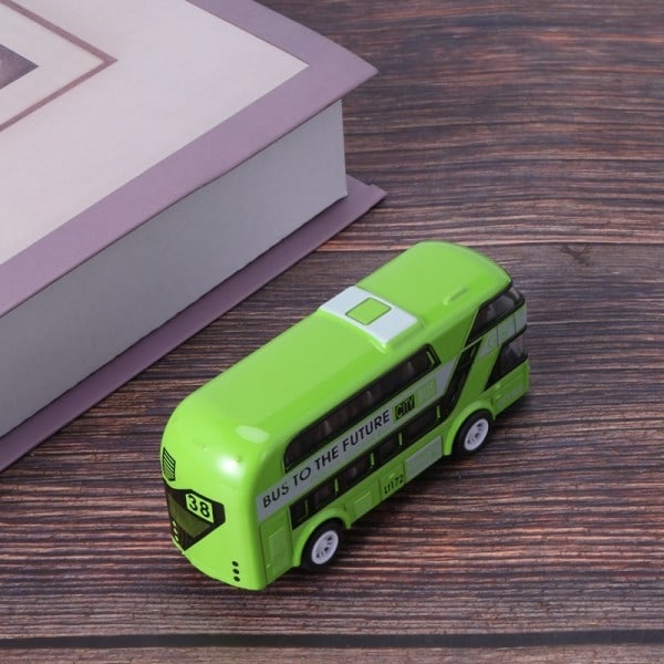 Kaksikerroksinen Bussi Lontoo Bussi Design Auto Lelut Sightseeing Bussi Ajoneuvot Kaupunkiliikenne Ajoneuvot