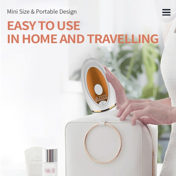 Epilator LCD Laser Hårfjerning Smertefri Permanent Fotopilering Trimmer Elektrisk Depilator