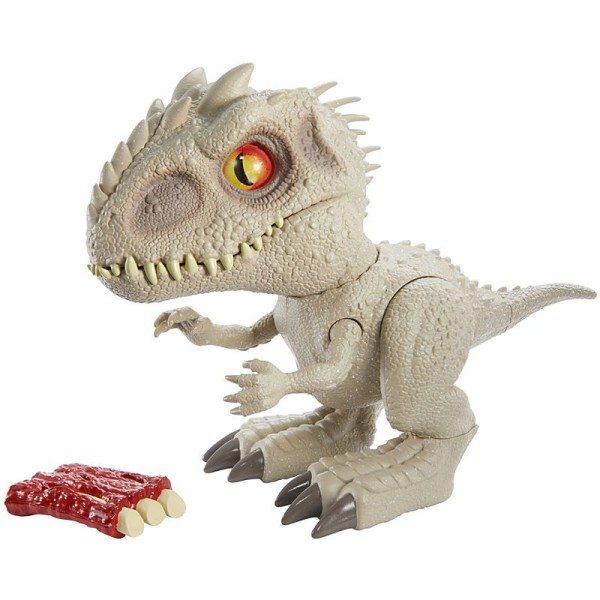 Jurassic World Camp Kridt Fodring Frenzy Indominus Rex Lille Dinosaur Model