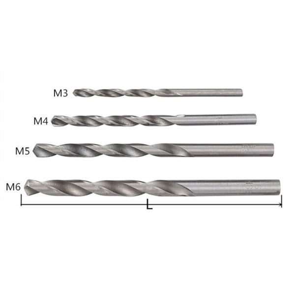 9PCS/SET T tyyppi kierre hana kalvin metri ruuvi hana käsi hanat pora terä sarja