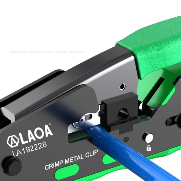 Nettverk kabel tang nettverk verktøy krymping tang palmestørrelse nettverk tang multifunksjonell wire stripper