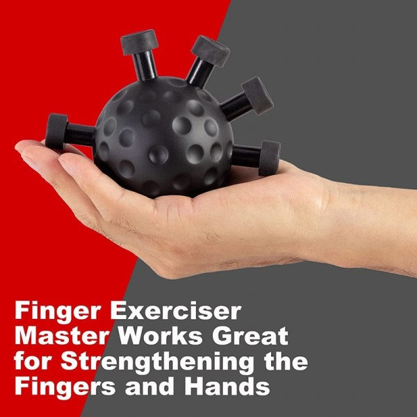 Finger Hånd Strengthener Grip Justerbar Modstand Hånd bolde Gripper Træner