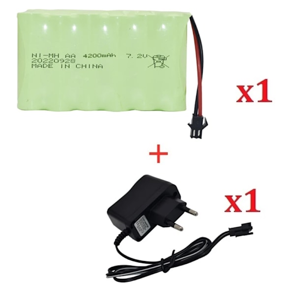7,2v 4200mAh Nimh AA Batteri Til Rc legetøj biler tanke robotter pistol