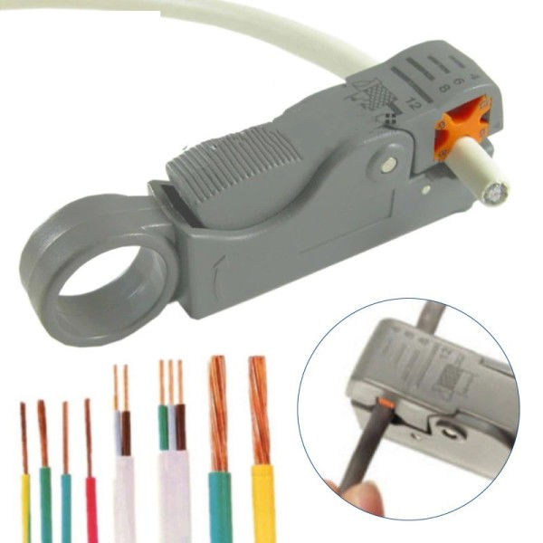 Automatisk avisolering tång tråd avdragare kabel tråd avskärare avskalning krympning verktyg