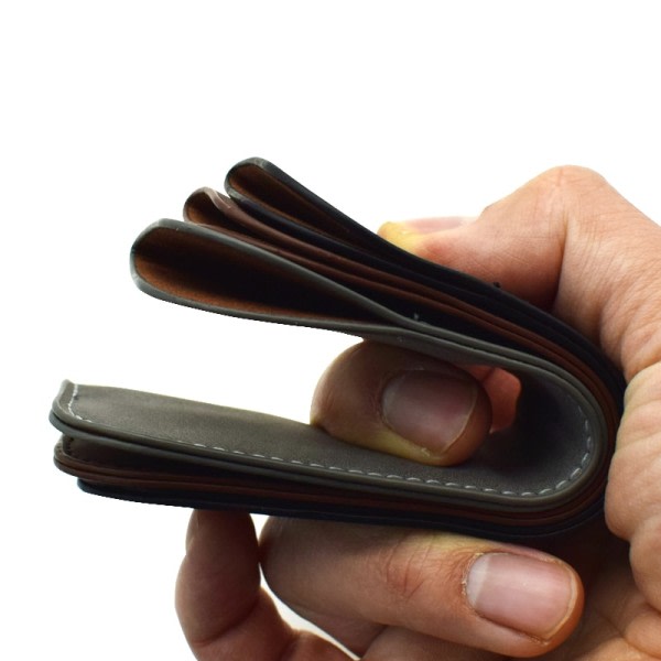 Blød blyant etui holder til én pen PU læder skrivematerialer holder