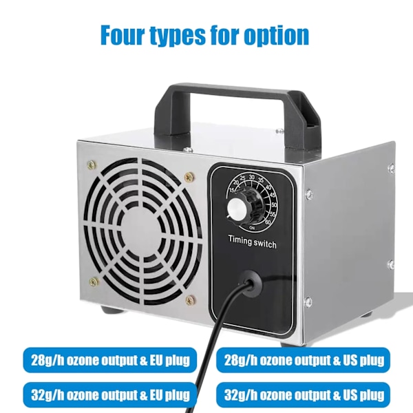 Ozon Maskin Ozon Generator O3 Air Purifier Luft Deodorizer
