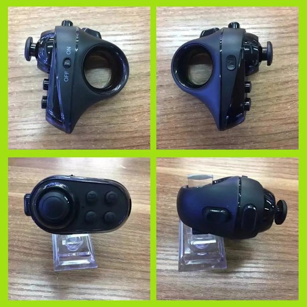 Ring Shape Bluetooth-kompatibel VR Fjernbetjening Controller Trådløs Gamepad til iPhone Android Phone VR Headset