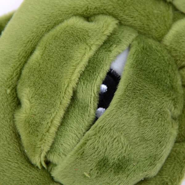 3D Sad Frog Sömnmask Naturlig Sömn Ögonskugga Täcke Skugga Ögon lapp
