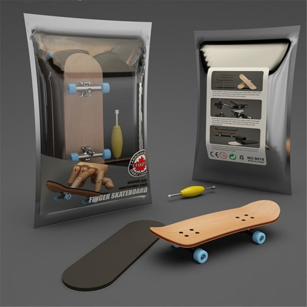 Finger Skateboard Træ Fingerboard Legetøj Professionelle Stents Fingre Skate Set