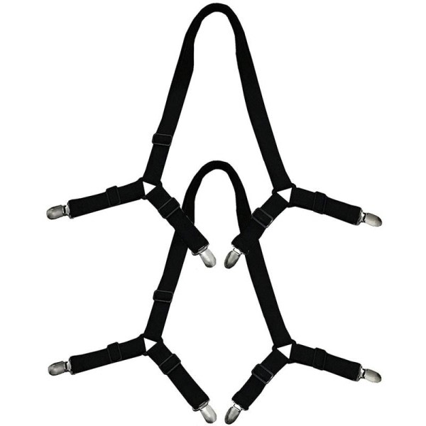 Justerbar laken stropper seng laken holder stropper montert laken stropper elastisk fester klemmer