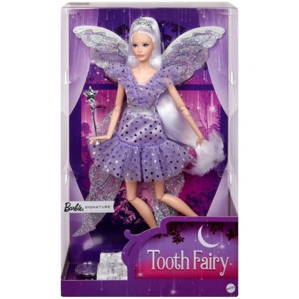 Barbie Signatur Tooth Fairy Doll Collection Leksaker för Flickor Jul Födelsedag presenter