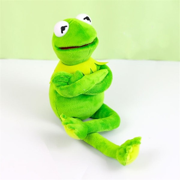 1st 40cm Kermit Plysch docka Sesam Gata Grödor Leksak stoppad djur mjuk stoppad leksak