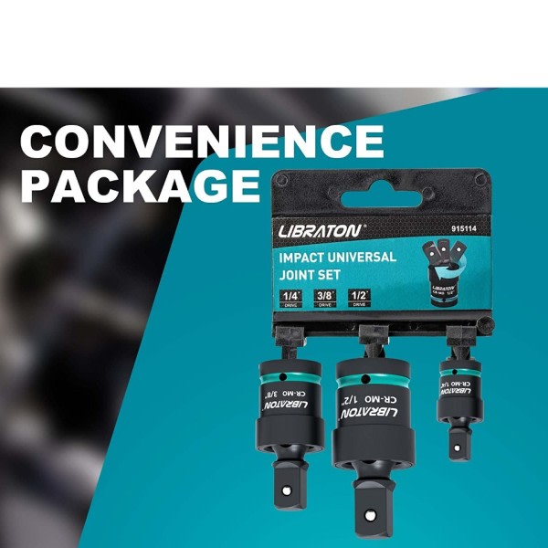 Swivel Socket Set Impact Swivel Socket Set, Wobble Socket