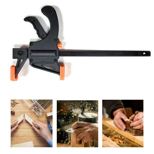 Heavy Duty F Clamp Clip Trä Working Quick Grip F Style Bar Träbearbetning klämmor