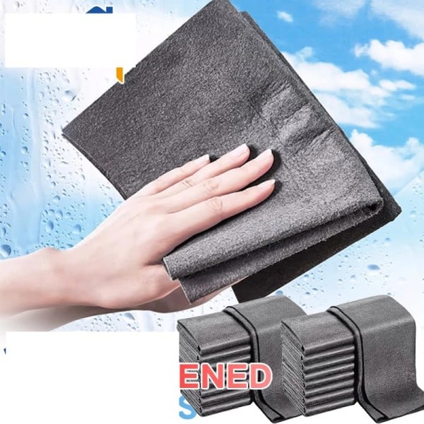 10 kpl paksutettu Magic Cleaning Cleaning Mikrokuitu lasi Clean pyyhe