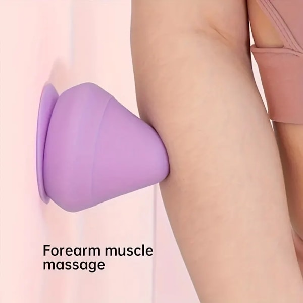 Väggmonterad Fascia Kone Multifunktion Sug Kopp Vägg Massager För Rygg Muskel Avslappning Arm Fot Massager Trigger Point
