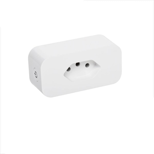 Standard WiFi Smart Stik med Strøm Monitor, Smart Life APP Smart Socket Voice Work