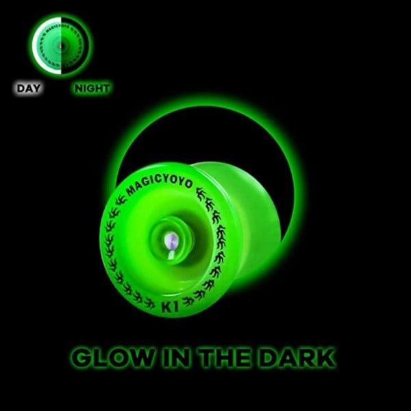 Responsive Yoyo K1-Plus With Yoyo Sack + 5 Strings Och Yo-Yo Glove Gif