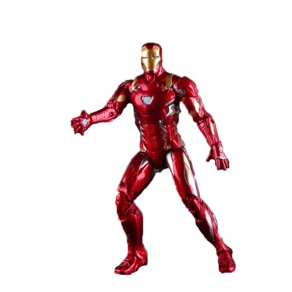 17cm Äkta Marvel Auktoriserad Avengers Alliance Iron Man Cool Doll Handgjord Toy